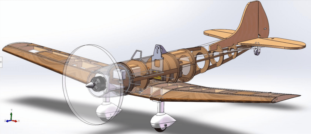 Fixed-Wing Balsa Remote-Controlled Aircraft&nbsp;Design
