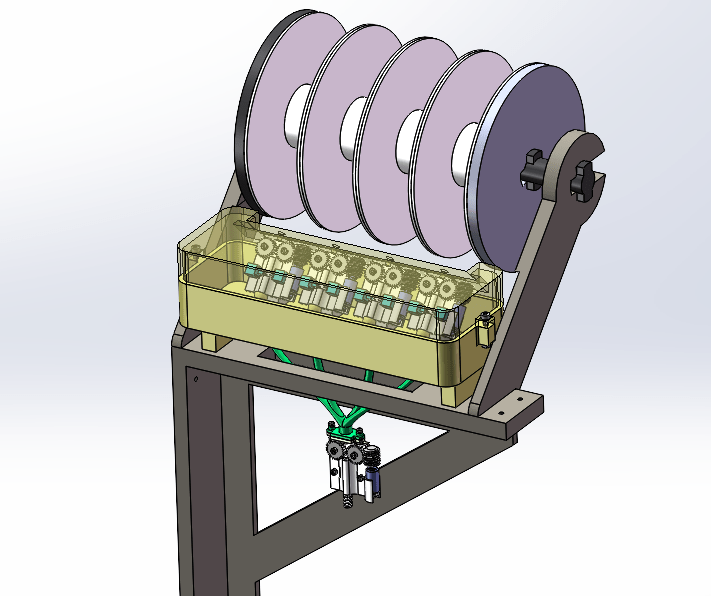 3D Printer Automatic Multi-Filament Feeding&nbsp;System